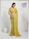 Kaaya Verve By Sethnic Lifestyle Chiffon Velvet Party Wear Saree Wholesale Online
